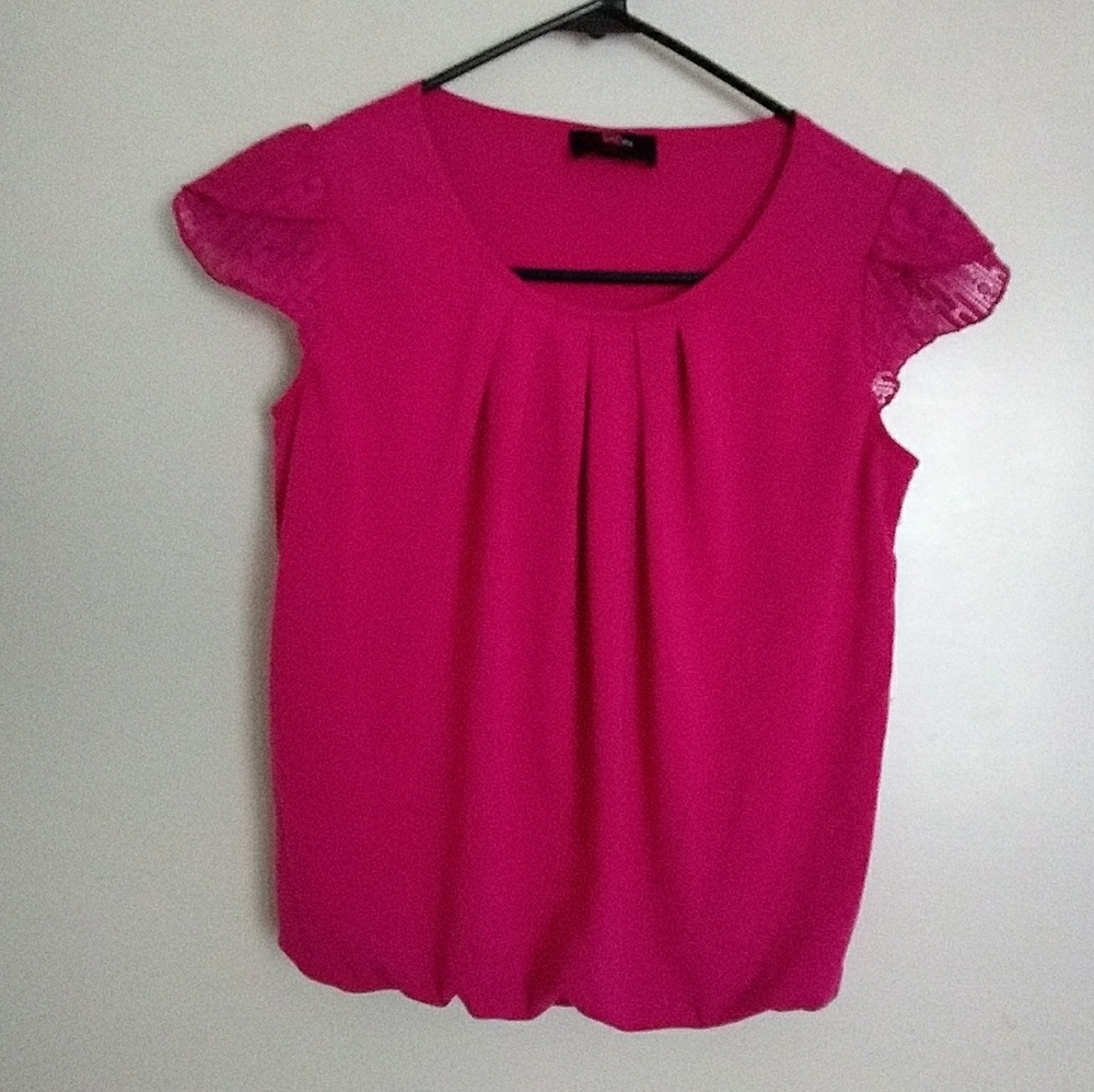 Hot pink Shirt